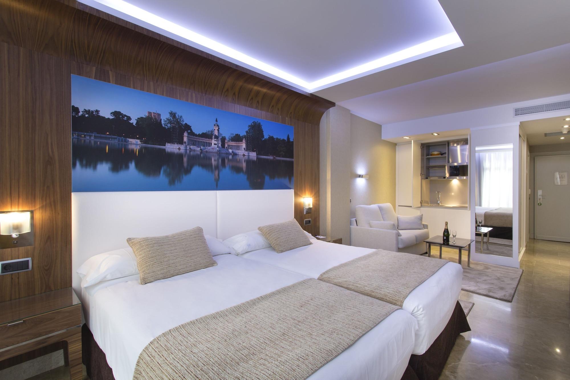 Vp Jardin De Recoletos Hotel Madrid Eksteriør billede