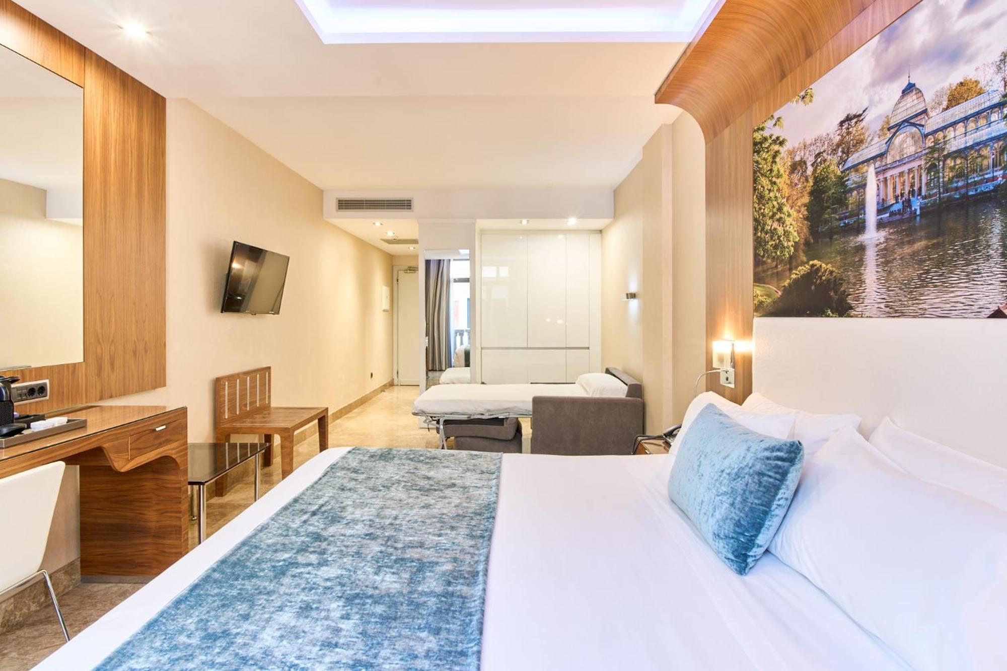 Vp Jardin De Recoletos Hotel Madrid Eksteriør billede
